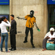 Image for article titled 7 Street Art Stencils That Interact With Their Surroundings